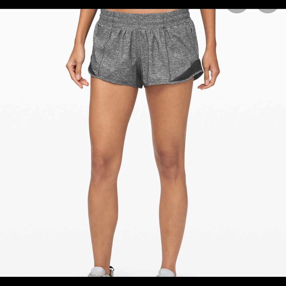 grey hotty hot shorts II “long 4”